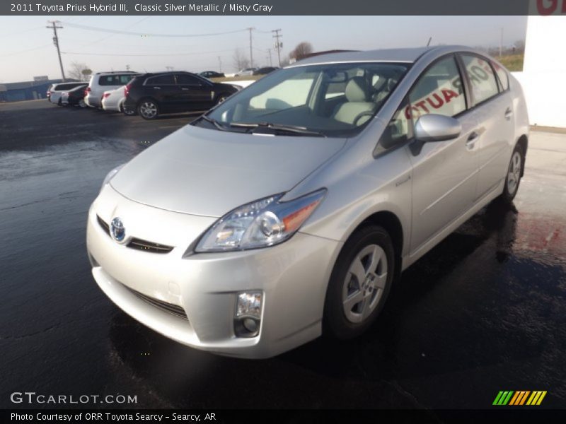 Classic Silver Metallic / Misty Gray 2011 Toyota Prius Hybrid III