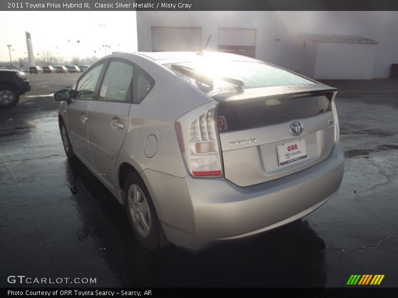 Classic Silver Metallic / Misty Gray 2011 Toyota Prius Hybrid III