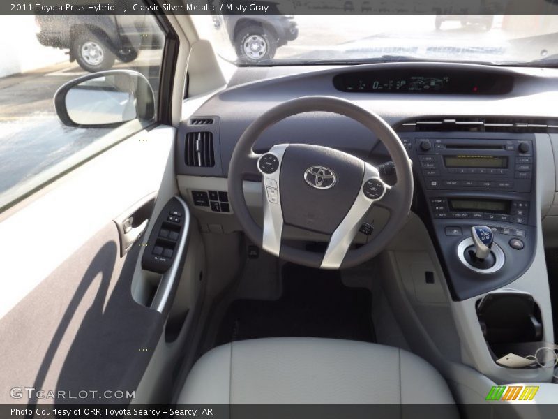 Classic Silver Metallic / Misty Gray 2011 Toyota Prius Hybrid III