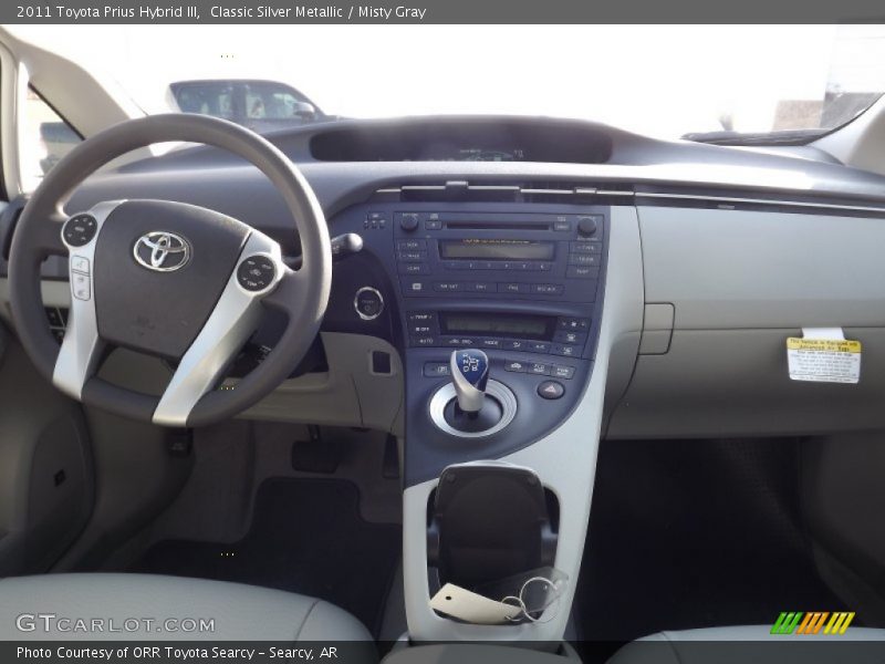 Classic Silver Metallic / Misty Gray 2011 Toyota Prius Hybrid III