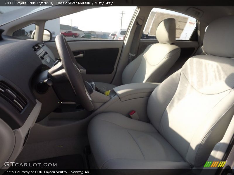 Classic Silver Metallic / Misty Gray 2011 Toyota Prius Hybrid III