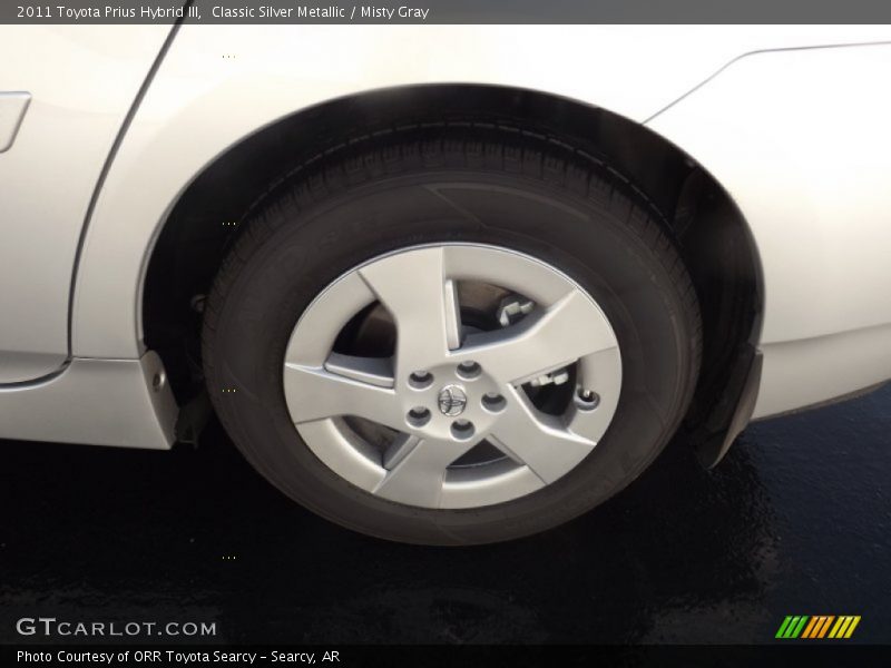 Classic Silver Metallic / Misty Gray 2011 Toyota Prius Hybrid III