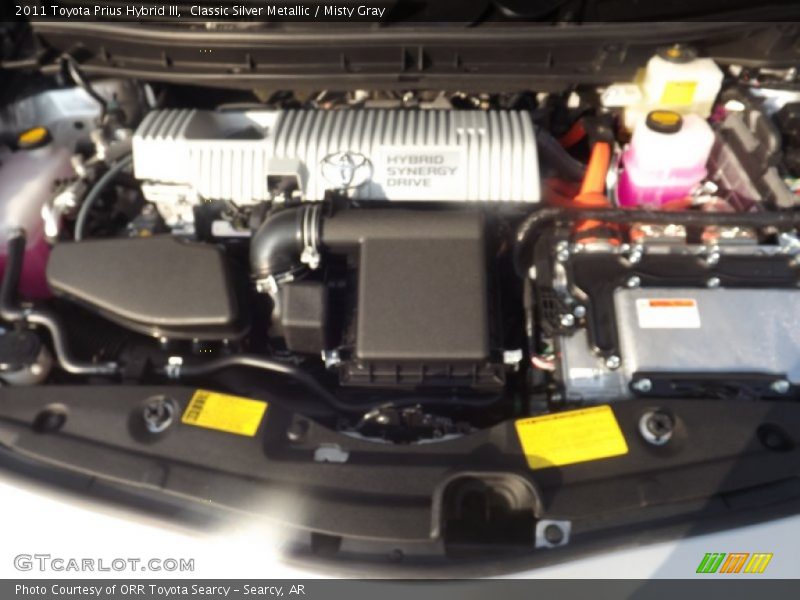 Classic Silver Metallic / Misty Gray 2011 Toyota Prius Hybrid III