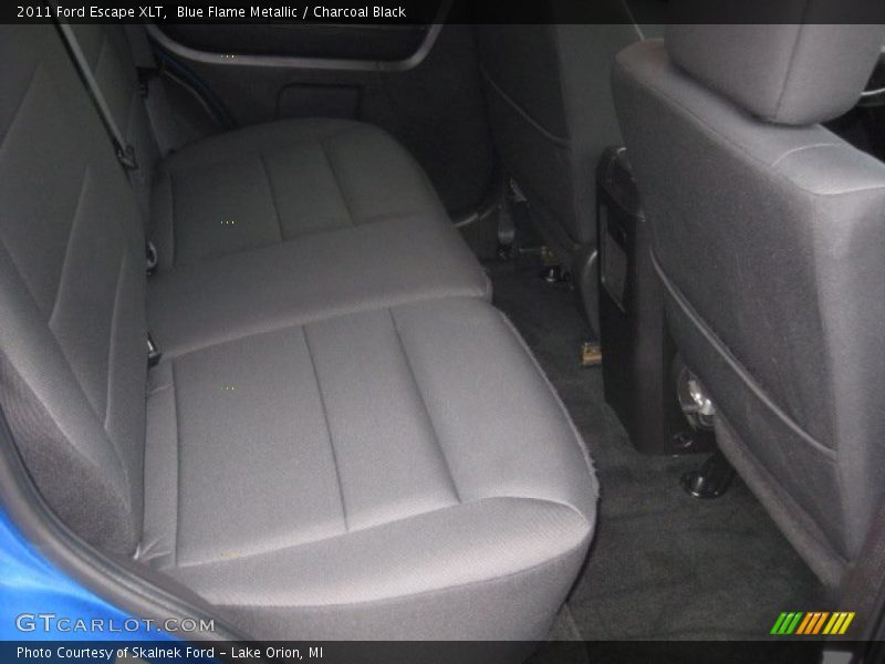 Blue Flame Metallic / Charcoal Black 2011 Ford Escape XLT