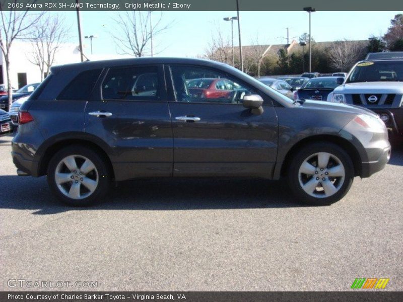 Grigio Metallic / Ebony 2009 Acura RDX SH-AWD Technology