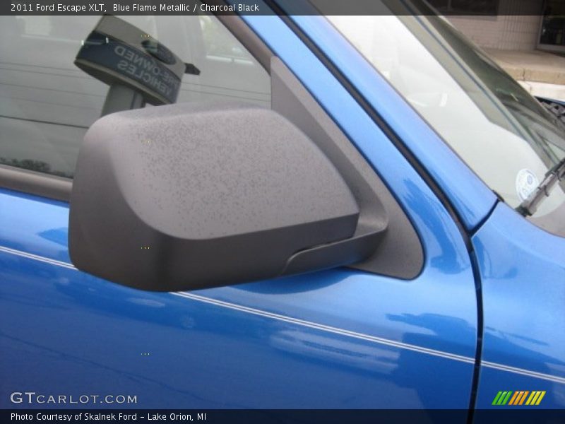 Blue Flame Metallic / Charcoal Black 2011 Ford Escape XLT
