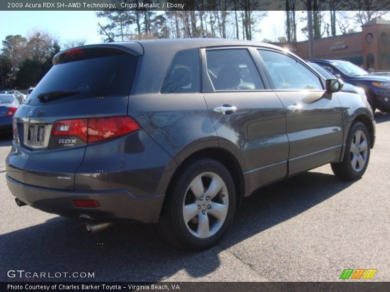 Grigio Metallic / Ebony 2009 Acura RDX SH-AWD Technology