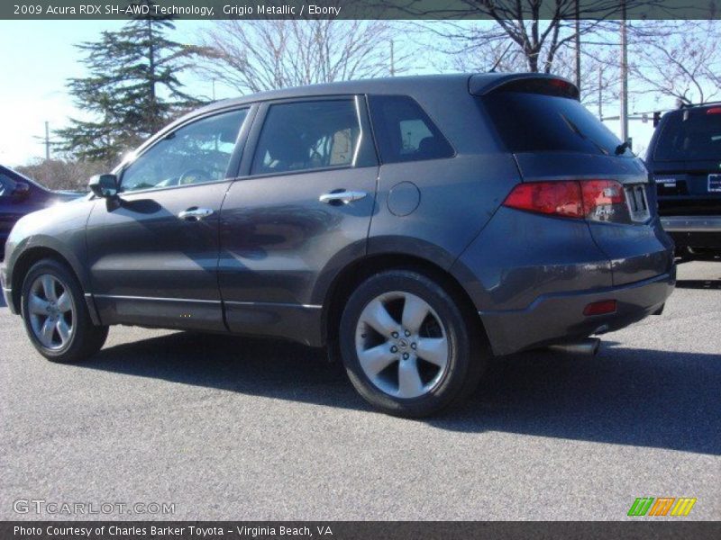 Grigio Metallic / Ebony 2009 Acura RDX SH-AWD Technology