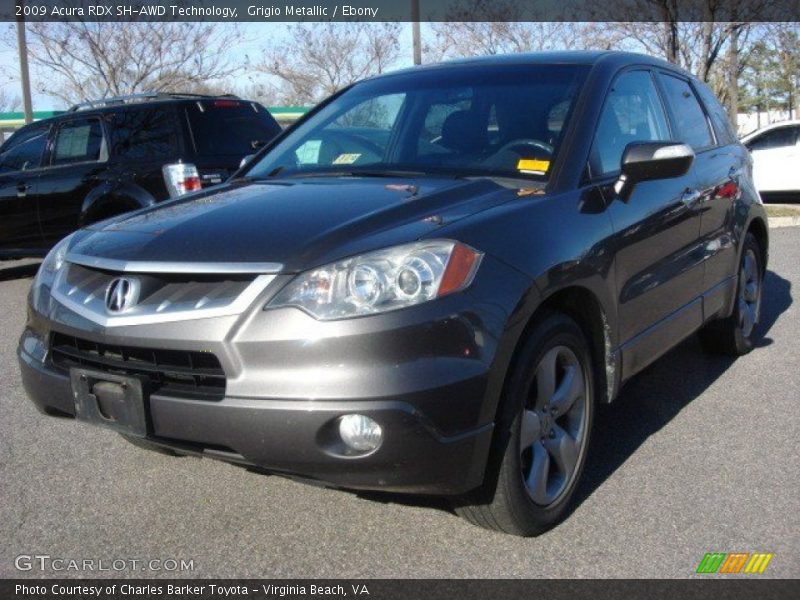 Grigio Metallic / Ebony 2009 Acura RDX SH-AWD Technology