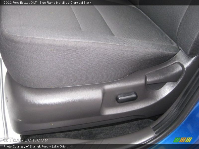 Blue Flame Metallic / Charcoal Black 2011 Ford Escape XLT