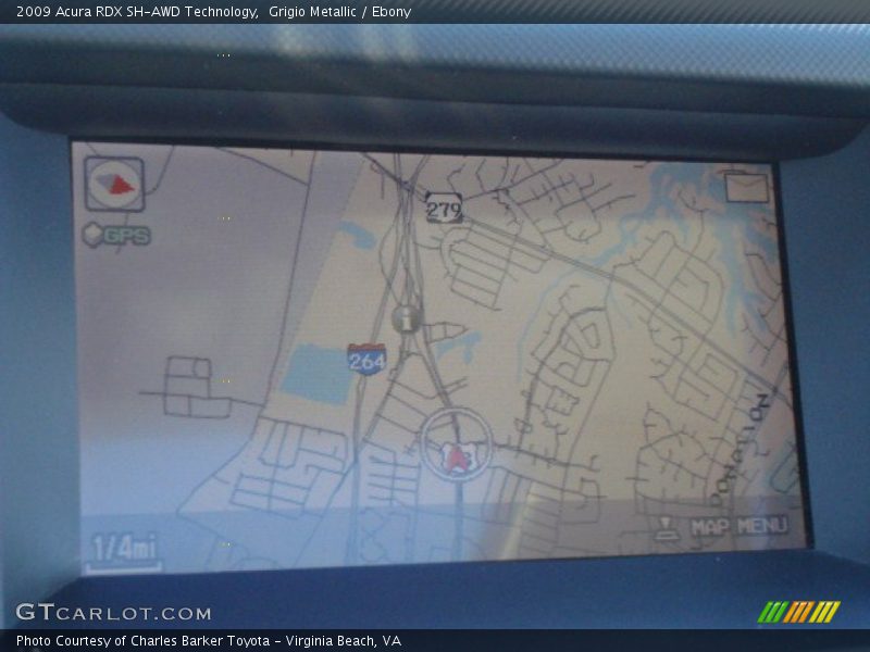 Grigio Metallic / Ebony 2009 Acura RDX SH-AWD Technology
