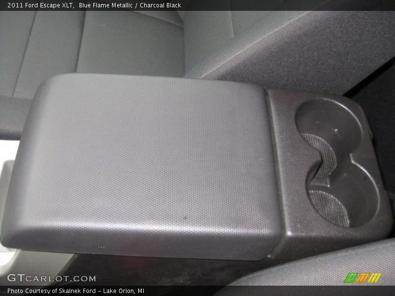 Blue Flame Metallic / Charcoal Black 2011 Ford Escape XLT