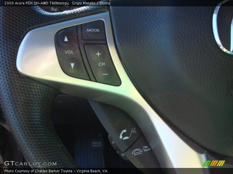 Grigio Metallic / Ebony 2009 Acura RDX SH-AWD Technology