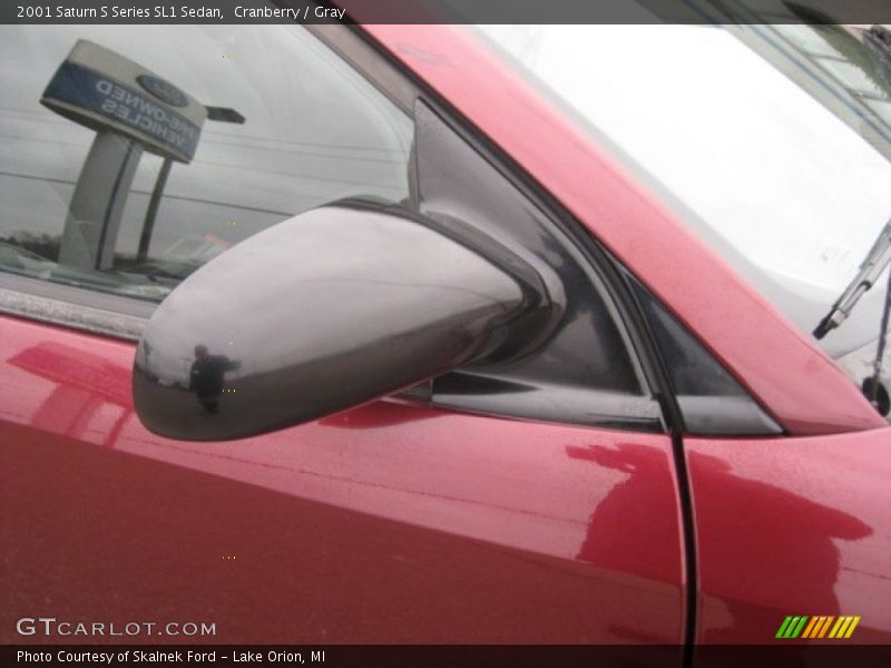 Cranberry / Gray 2001 Saturn S Series SL1 Sedan