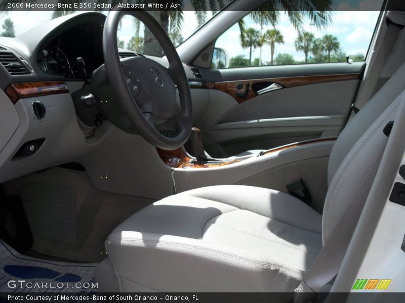 Alabaster White / Ash 2006 Mercedes-Benz E 350 Sedan