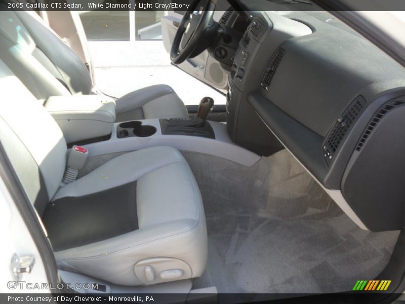 White Diamond / Light Gray/Ebony 2005 Cadillac CTS Sedan