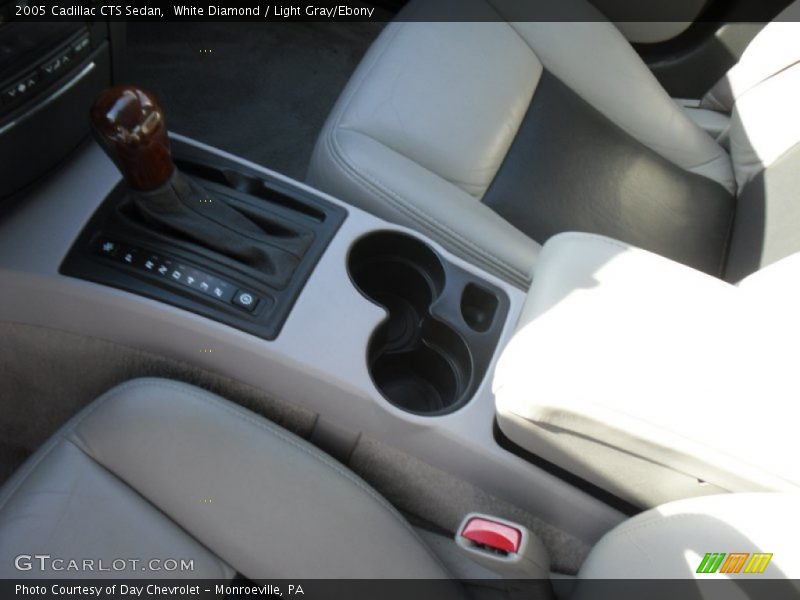 White Diamond / Light Gray/Ebony 2005 Cadillac CTS Sedan