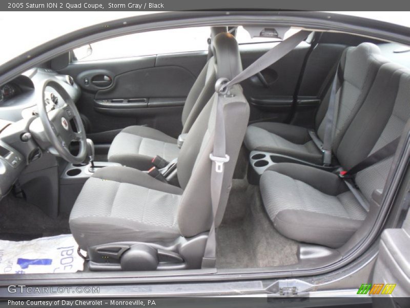  2005 ION 2 Quad Coupe Black Interior
