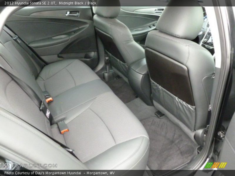 Midnight Black / Black 2012 Hyundai Sonata SE 2.0T
