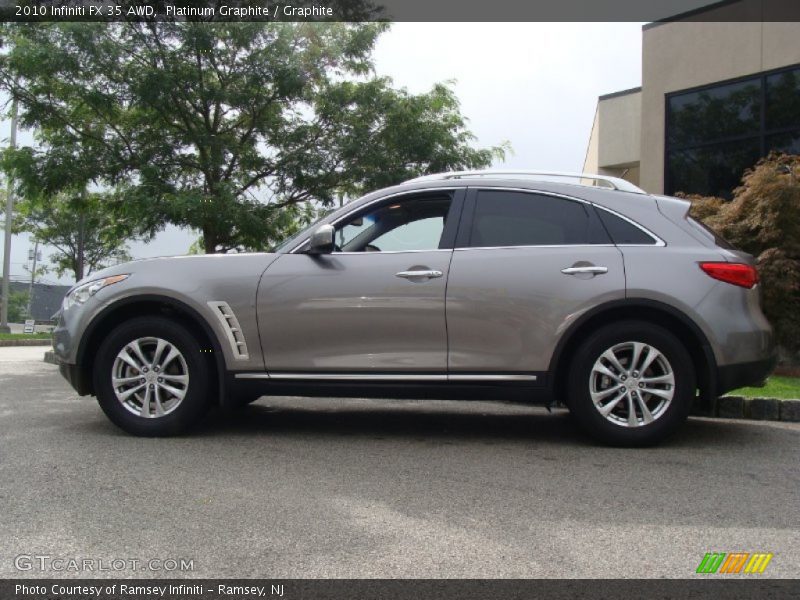 Platinum Graphite / Graphite 2010 Infiniti FX 35 AWD