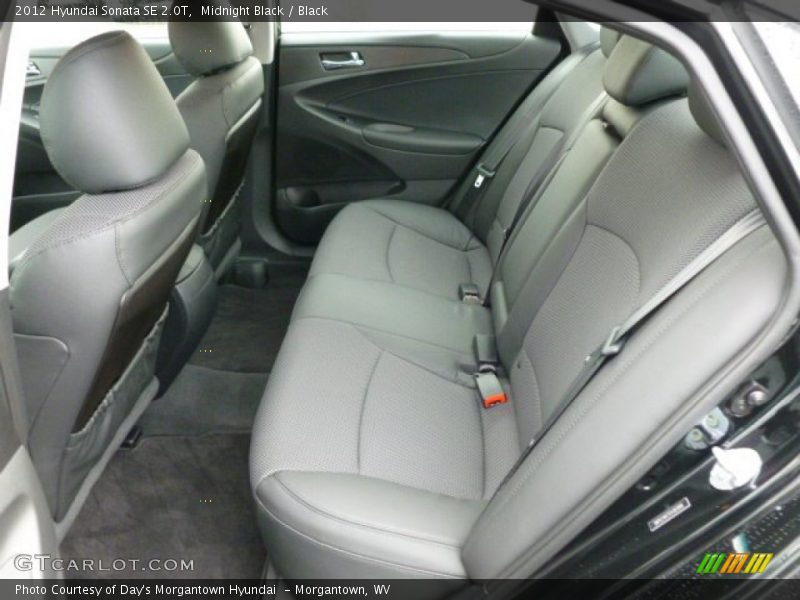Midnight Black / Black 2012 Hyundai Sonata SE 2.0T