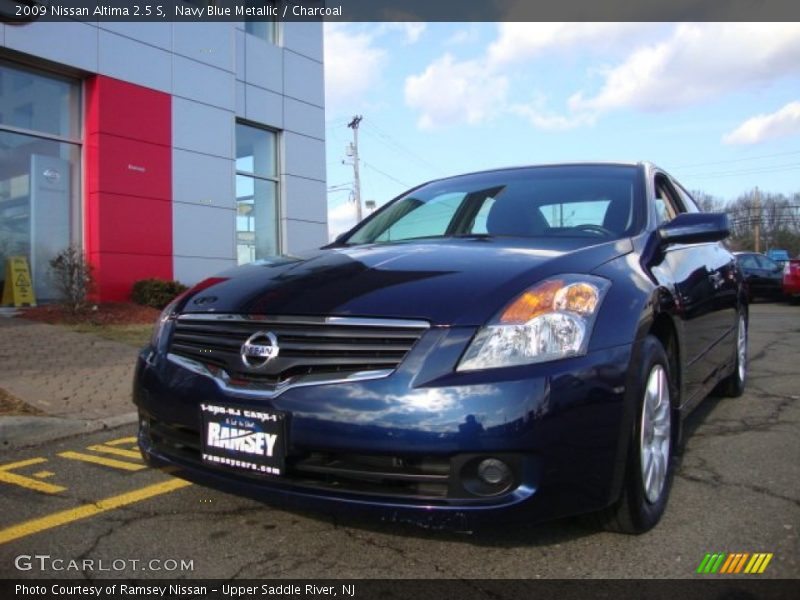 Navy Blue Metallic / Charcoal 2009 Nissan Altima 2.5 S