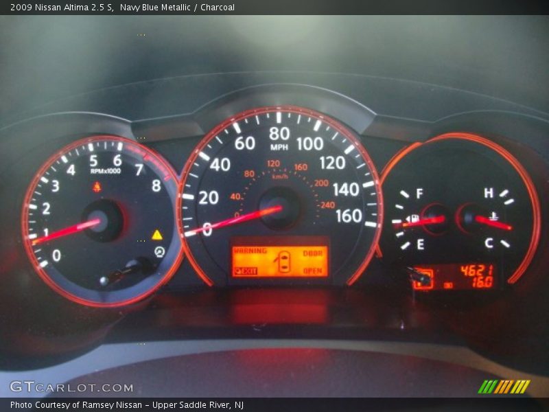 Navy Blue Metallic / Charcoal 2009 Nissan Altima 2.5 S