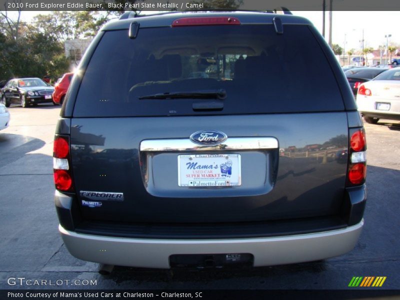 Black Pearl Slate Metallic / Camel 2010 Ford Explorer Eddie Bauer