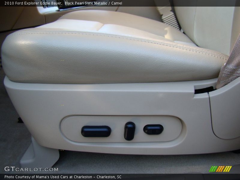 Black Pearl Slate Metallic / Camel 2010 Ford Explorer Eddie Bauer