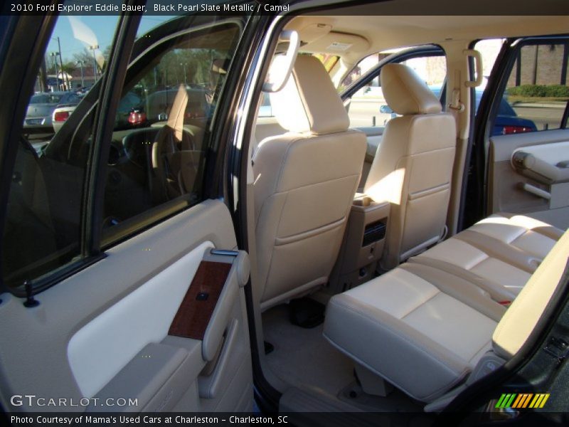 Black Pearl Slate Metallic / Camel 2010 Ford Explorer Eddie Bauer