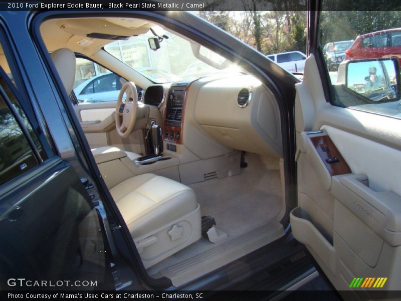Black Pearl Slate Metallic / Camel 2010 Ford Explorer Eddie Bauer