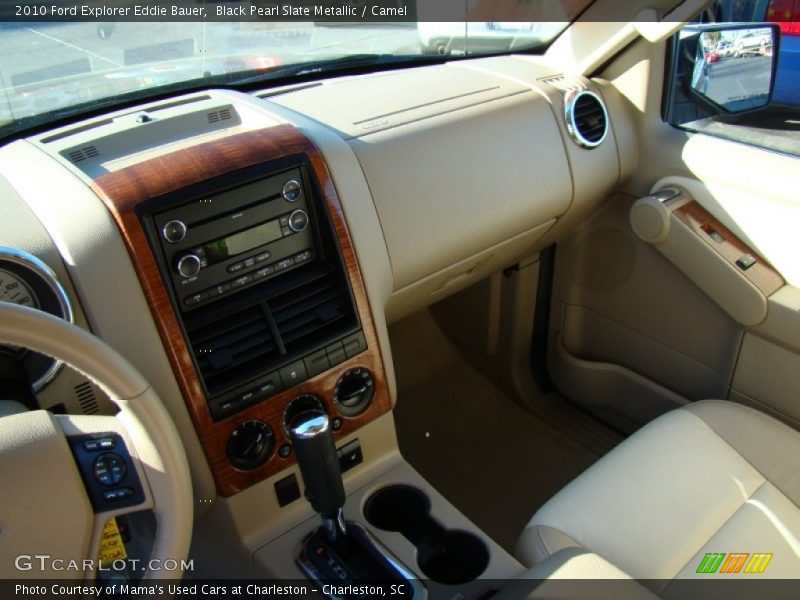 Black Pearl Slate Metallic / Camel 2010 Ford Explorer Eddie Bauer