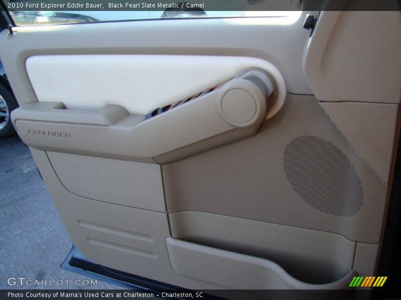 Black Pearl Slate Metallic / Camel 2010 Ford Explorer Eddie Bauer