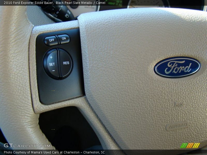 Black Pearl Slate Metallic / Camel 2010 Ford Explorer Eddie Bauer
