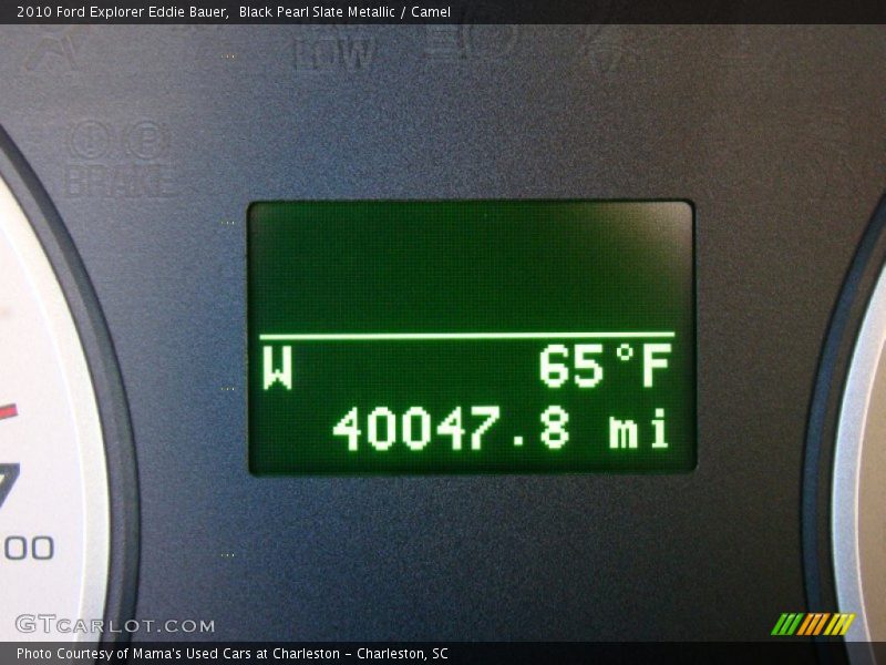 Black Pearl Slate Metallic / Camel 2010 Ford Explorer Eddie Bauer