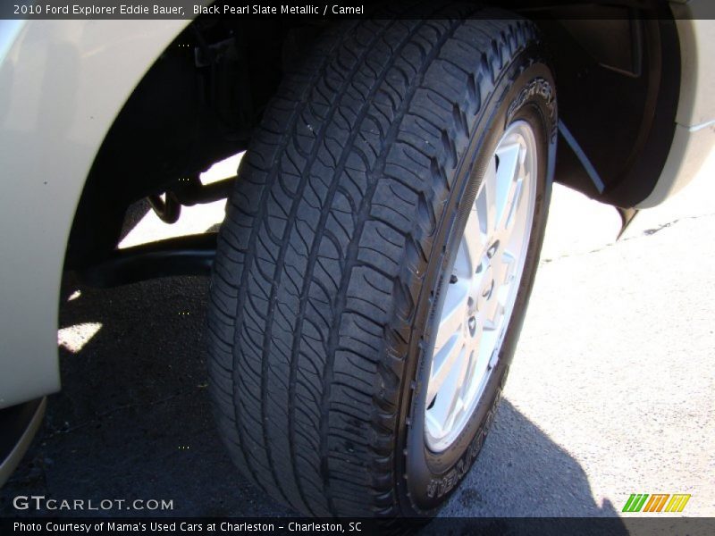 Black Pearl Slate Metallic / Camel 2010 Ford Explorer Eddie Bauer