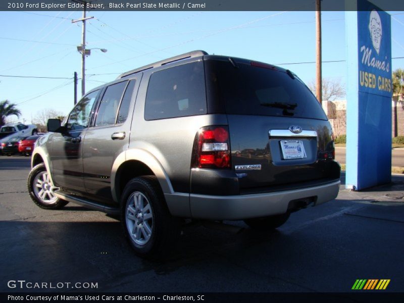 Black Pearl Slate Metallic / Camel 2010 Ford Explorer Eddie Bauer