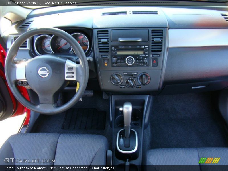 Dashboard of 2007 Versa SL