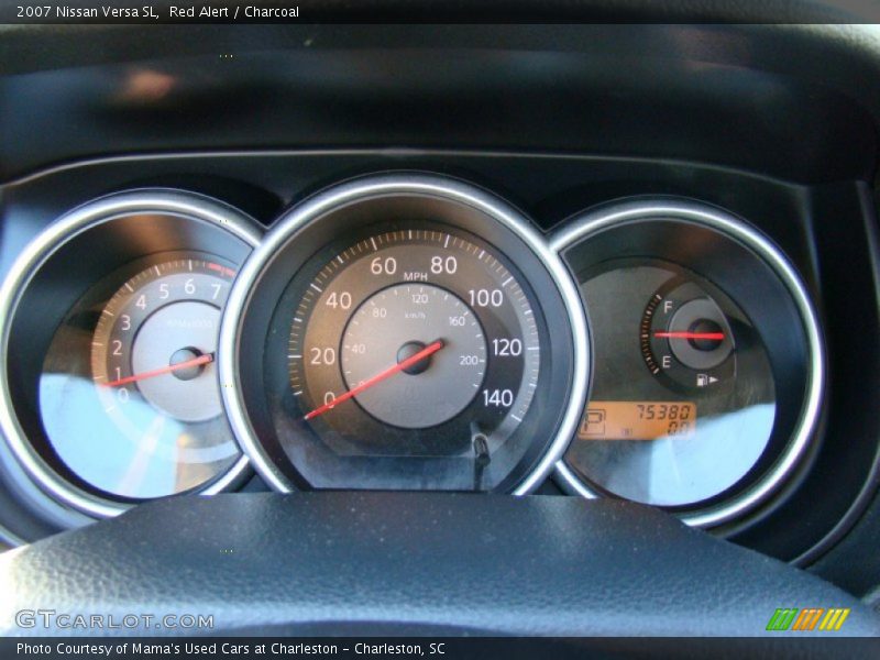  2007 Versa SL SL Gauges