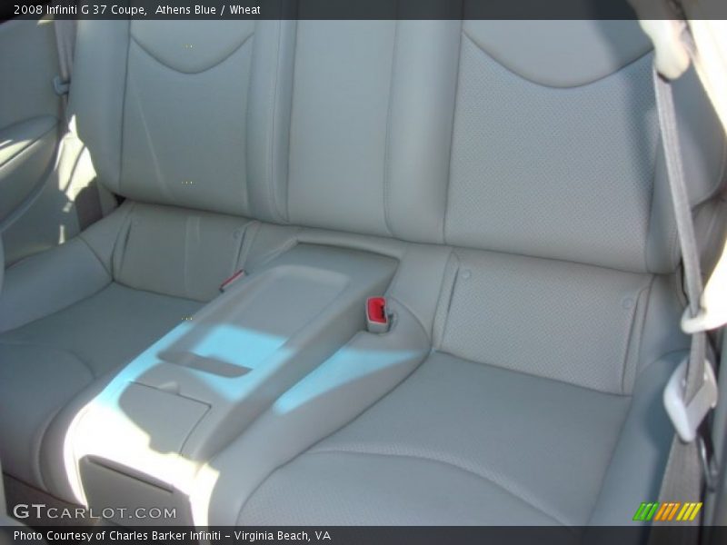 Athens Blue / Wheat 2008 Infiniti G 37 Coupe