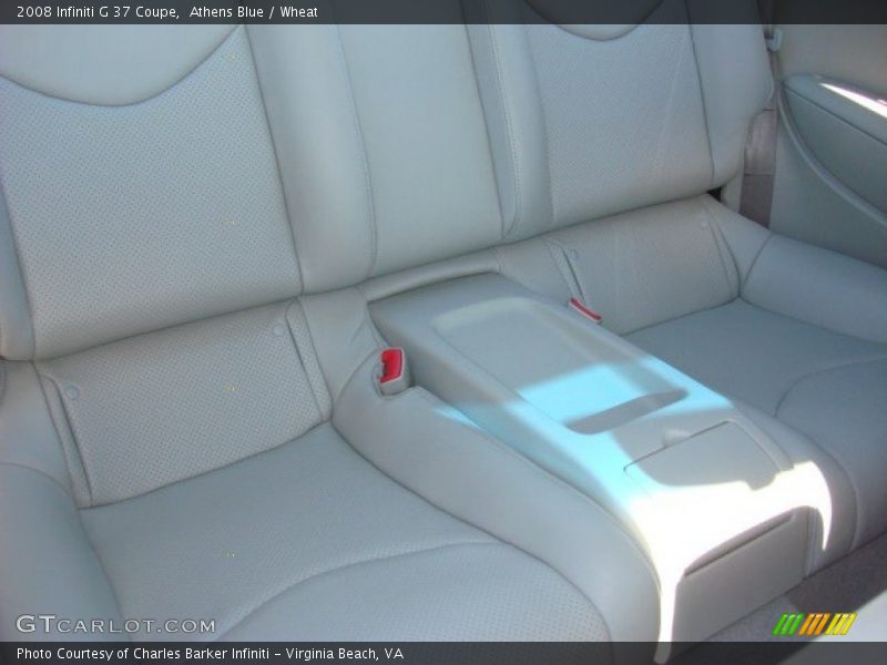 Athens Blue / Wheat 2008 Infiniti G 37 Coupe