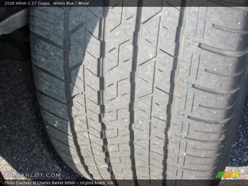 Athens Blue / Wheat 2008 Infiniti G 37 Coupe