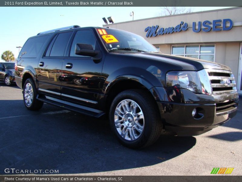 Tuxedo Black Metallic / Charcoal Black 2011 Ford Expedition EL Limited