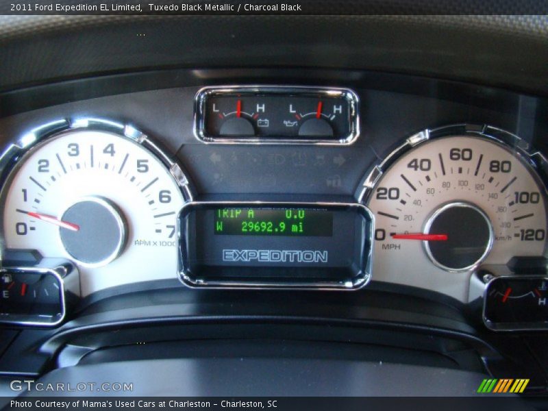 Tuxedo Black Metallic / Charcoal Black 2011 Ford Expedition EL Limited