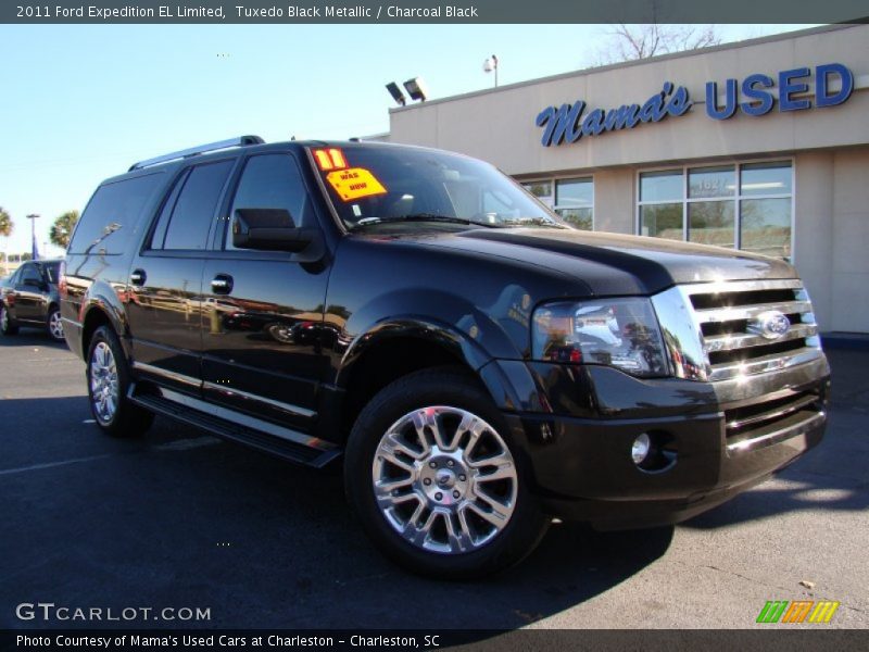 Tuxedo Black Metallic / Charcoal Black 2011 Ford Expedition EL Limited