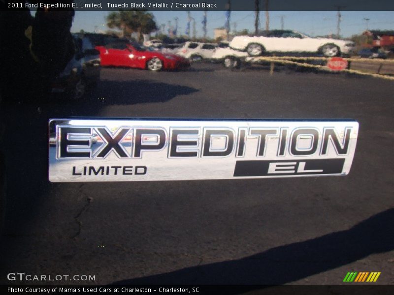 Tuxedo Black Metallic / Charcoal Black 2011 Ford Expedition EL Limited