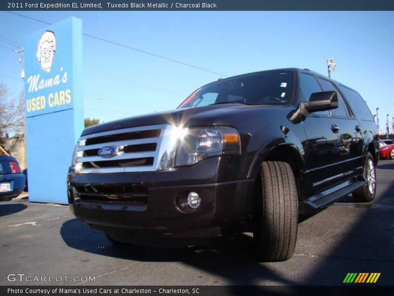 Tuxedo Black Metallic / Charcoal Black 2011 Ford Expedition EL Limited