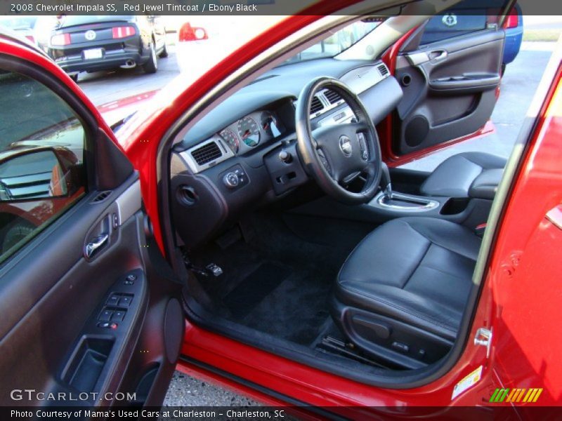 Red Jewel Tintcoat / Ebony Black 2008 Chevrolet Impala SS