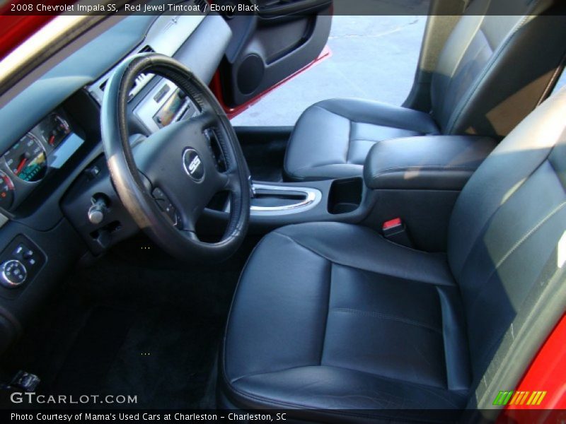 Red Jewel Tintcoat / Ebony Black 2008 Chevrolet Impala SS