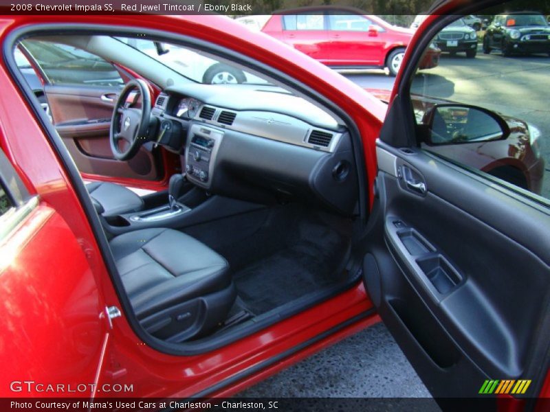 Red Jewel Tintcoat / Ebony Black 2008 Chevrolet Impala SS